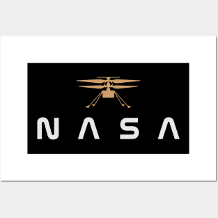 NASA Ingenuity 2 by Buck Tee Posters and Art